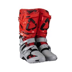 Buty CROSS 5.5 FLEXLOCK ENDURO JW22 Czerwono/Szare Rozmiar 48 (31,5cm) Leatt | 3023050356