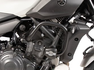 Gmole silnika czarne z podkładkami ochronnymi Yamaha MT-07 / Y-AMT 2025-2026 Hepco & Becker | 5014581 00 01