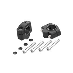 Podwyższenie kierownicy Suzuki GSX-8TT 20 mm wysokości, czarne | 42303556 20 01