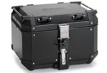 Kufer centralny 48L MONOKEY KVG480B KVOYAGER aluminiowy kolor czarny anodowany Black Line Kappa