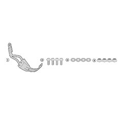 Mocowanie błotnika KRM01, KRM02 Triumph Tiger 900 Kappa | RM6415KITK