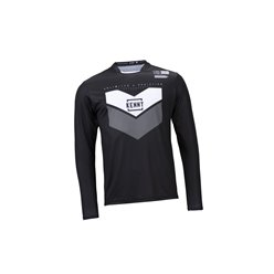 Kenny Racing Koszulka Rowerowa MTB Prolight Black/Grey Czarny/Szary/Biały M | 232-3004042-5549