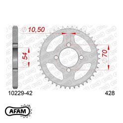 Zębatka tylna 42 Honda CBR 125 ŁAŃC. 428 AFAM | 10229-42