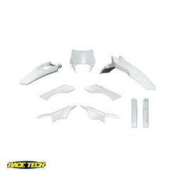 RACETECH (RTECH) KOMPLET PLASTIKÓW SURRON ULTRA BEE 2023-2026 KOLOR BIAŁY