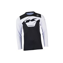 Koszulka rowerowa MTB Elite Black biały/czarny M Kenny Racing | 242-3004040-5509