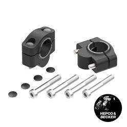 Podwyższenie kierownicy Suzuki GSX-8T 20mm wysokie, czarne | 42303555 20 01