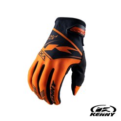 Rękawice Cross/Enduro Brave Kid/Junior/Dziecięce Orange L (6 lat) Kenny Racing | 231-2904011-0406