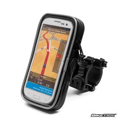 Etui wodoodporne z uchwytem na kierownicę EXTREME obrotowe 360 na telefon/smartfon/nawigację Biketec | BT155