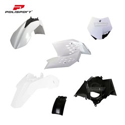 Komplet Plastików KTM SX 65 Biały Polisport | 90214