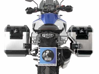 Stelaż kufrów bocznych XplorerCutout + kufry Xplorer KTM 1090 Adventure R 2017-2018 Hepco Becker | 6517563 00 22-00-40