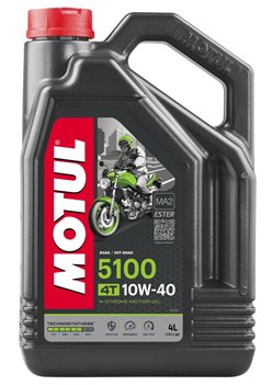 MOTUL Olej silnik 5100 4T ESTER 10W40 4L | MU836541