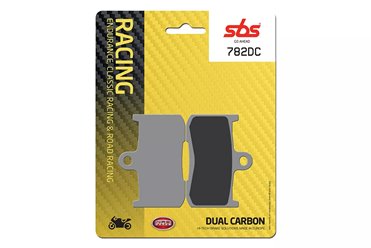 Klocki hamulcowe KH347 Racing Dual Carbon Kawasaki Z800/100, ZX-9R, Indian 1800, Triumph 675/1050, Victory 1364/1731 | 782DC