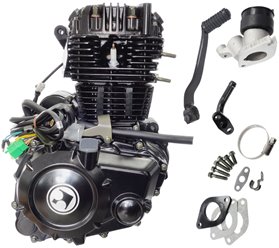 Silnik 125cc Barton Hyper 125 E5 RE125 14KM