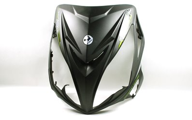 Obudowa reflektora czarno-zielona Barton Falcon 50 Barton Falcon 125 2 GY6 (125-150) 152QMI, 157QMJ Skuter