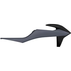 Osłony chłodnicy KTM SX/SXF, EXC/EXC-F Czarny/Szary Polisport | 8422100008