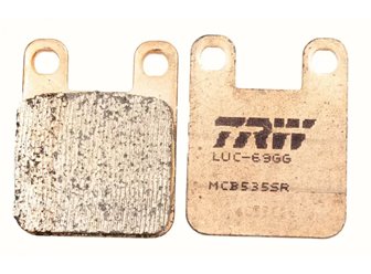 Klocki hamulcowe KH115 Sinter Sport Suzuki AY 50 Katana, Peugeot Elystar/XP6 50, Derbi Atlantis City 50 Przód/Tył TRW | MCB535SR