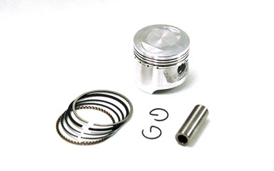 Tłok Moretti 80cc Motorower 4T, śr:47 sw:13 c:17,5 h:2, komplet 139FMB Motorower biegowy