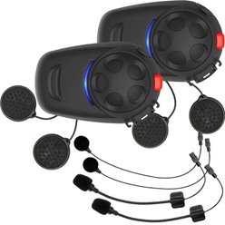 Interkom SMH5 Bluetooth 3.0 zasięg do 400 m z uniwersalnym zestawem mikrofonów 2 zestawy Sena | SMH5D-10