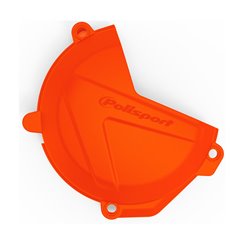 Osłona pokrywy (DEKLA) sprzęgła KTM SX-F/XC-F/EXC-F 250/350, Husqvarna FC/FX/FE 250/350 Pomarańczowy Polisport | 8460400002