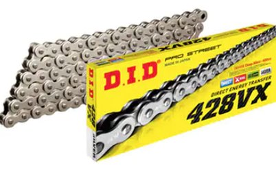 Łańcuch napędowy 428VXG&B ZŁOTY 132 O-RING DID | 428VXGB-132ZB
