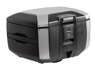 Kufer XCORE 40L czarno-srebrny pod stelaż SMARTRACK Hepco Becker | 610297 00 00