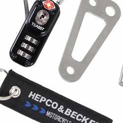 Zestaw urządzeń antykradzieżowych do toreb na zbiornik/toreb tylnych Hepco Becker | 506300