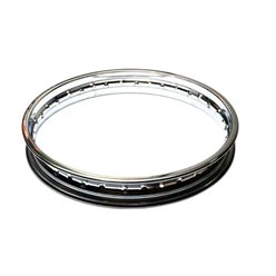 Obręcz koła przedniego chrom 19" x 1.85" (40 otworów) Honda CB 500, 750 K Tourmax | SRM-003