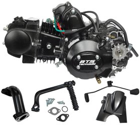 Silnik 125cc aluminiowy cylinder (bez oleju)