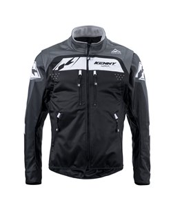 Kenny Racing Kurtka Adventure/Enduro Softshell Grey Czarny/Szary/Biały XXXL | 231-3704010-5903