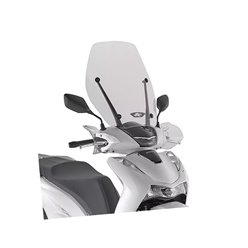 Szyba akcesoryjna Honda SH 125 150 54x49cm przeźroczysta Kappa | KD1181ST