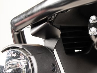 Zestaw adapterów czarnych do oryginalnych reflektorów pomocniczych z osłoną zbiornika Honda XL 750 Transalp 2025 - 2026 Hepco & Becker | 42269556 00 01