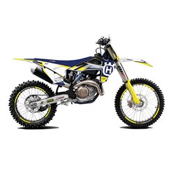 Naklejki Husqvarna TC/FC, TE/FE DREAM 5 CHROME EFX Blackbird | E2615ABCRO