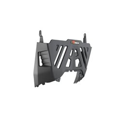 Osłona silnika z technopolimeru (górna) Yamaha T7/Tenere 700 Czarny RACETECH | PMT7NR0UP25
