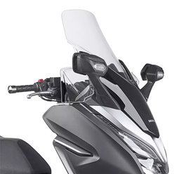 Spoilery do hanbarów Honda Forza 125, 300 przeźroczyste | DF1166K