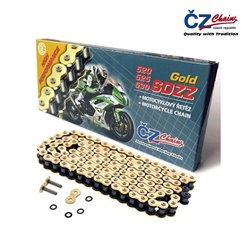 Łańcuch napędowy 530 SDZZ (108 ogniw) ACTIVE RING (X-RING) ZŁOTY do 1400 CCM (48,6 KN) CZ | CZ530SDZZ108GL