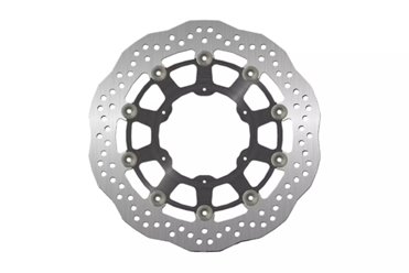 Tarcza hamulcowa przód BMW F 650/700/800 GS, Aprilia PEGASO 650 (300x105x5mm) (6x6,5mm) WAVE PŁYWAJĄCA (ŚRODEK ALUMINIOWY) | NG1194XG