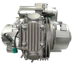 Silnik BTS poziomy 152FMI, 125cc 4T, 4-biegowy manual, srebrny