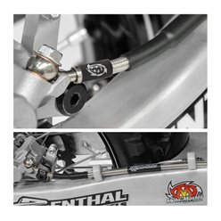 Przewód hamulcowy w stalowym oplocie tył KTM SX/SXF/SX-F/EXC/EXCF/EXC-F, Husqvarna TE/TC/FE/FC, GASGAS EX Moto-Master | M212019