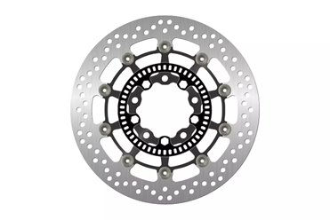 Tarcza hamulcowa przód Kawasaki ER6N, KLE 650 Versys, ZX6R, Vulcan 650 (300X80X5MM) (5X10,5MM) PŁYWAJĄCA (ŚRODEK ALUMINIOWY) | NG1701G