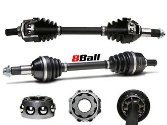PółOś Napędowa Polaris Scrambler 1000 MD/XP, Scrambler 850, Sportsman 1000, Sportsman 850 AB8 Extreme +20% Przód Lewa/Prawa All Balls | AB8-PO-8-333
