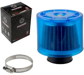 Filtr powietrza stożkowy niebieski, średnica 32mm