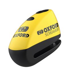 Blokada tarczy hamulcowej z alarmem Screamer XA7 trzpień 7mm czarny/żółty fluo Oxford | LK290