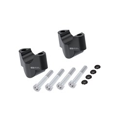 Podwyższenie kierownicy 25 mm czarne do KTM 790 Adventure 2019-2021 Hepco & Becker | 42307581 25 01