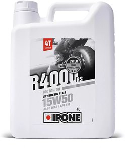 Olej silnikowy R4000 RS 4T 15W50 Półsyntetyczny 4 l Ipone | 800370
