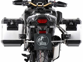 Stelaż kufrów bocznych Cutout Xplorer Honda CRF 1100 L Africa TW 2024-2026 Hepco Becker | 6519549 00 22-00-40