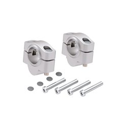 Podwyższenie kierownicy 20 mm srebrne Honda XL 750 Transalp 2025-2026- Hepco & Becker | 42309556 20 09
