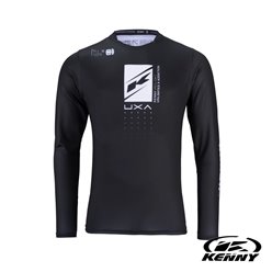 Kenny Racing Koszulka Rowerowa MTB Prolight Black Czarny/Biały XL | 242-3004042-5709