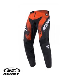 Spodnie Cross Enduro Force Fog Orange Czarny/Pomarańczowy/Biały XS (28) Kenny Racing | 251-6104011-2806