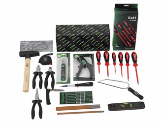 Profesjonalny zestaw narzędzi dla elektryków ALPHA 20 sztuk Hepco Becker