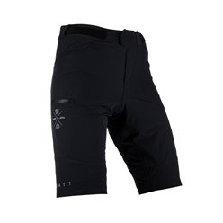 Spodenki rowerowe MTB Trail 2.0 (+ spodenki wewnętrzne z wkładką gratis) Black S Leatt | 5023039101